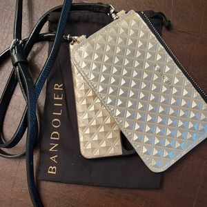 Bandolier carry case and wallet for iPhone X